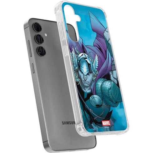 Marvel Thor Asgard on Ice Galaxy S24 Plus Clear Case